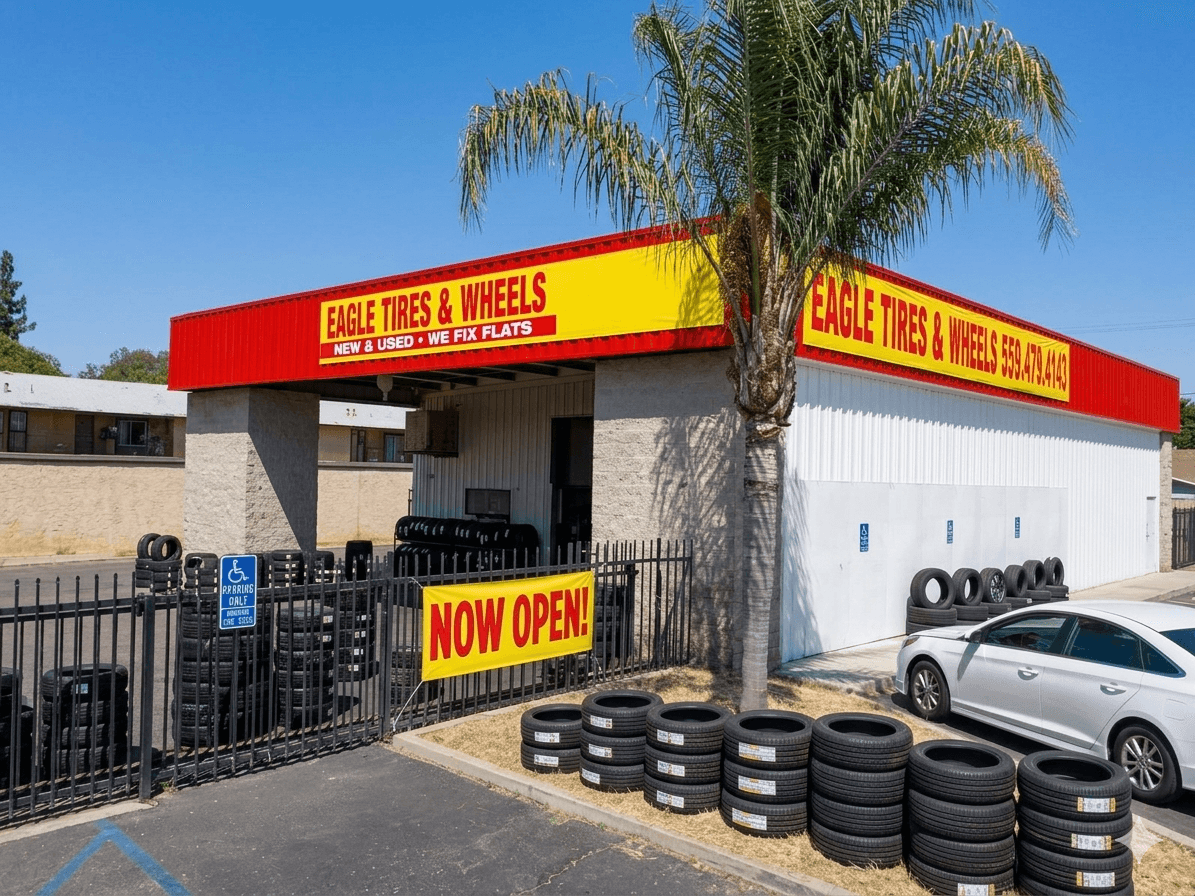Eagle Tires and Wheels shop exterior